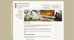 Desktop Screenshot of praxis-eberle.ch